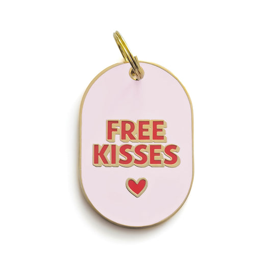 DOG ID TAG - FREE KISSES