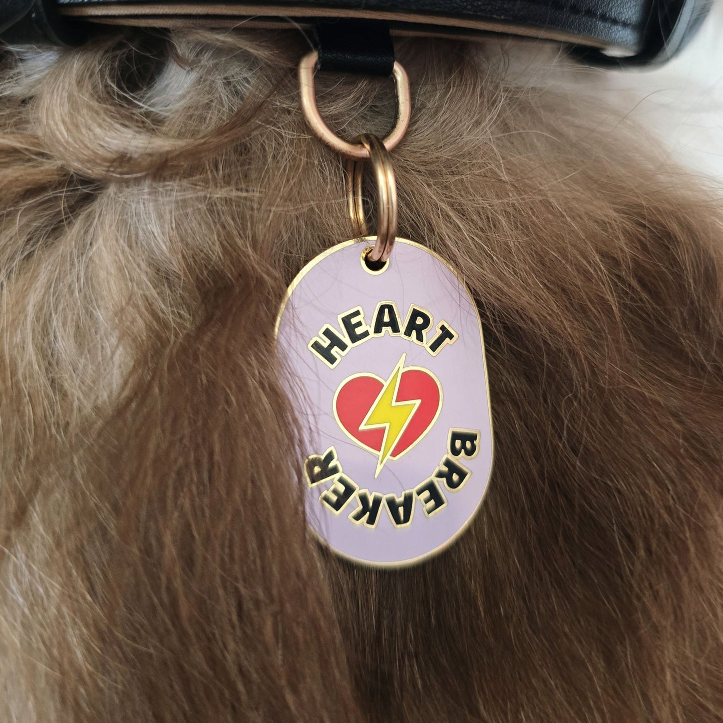 DOG ID TAG - HEART BREAKER