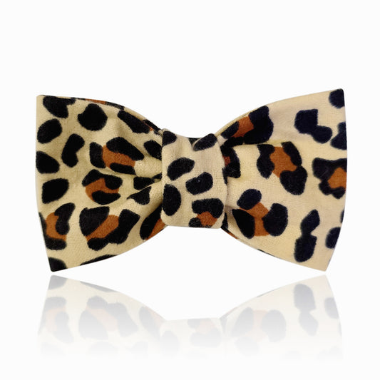 DOG BOW TIE - Leopard Print