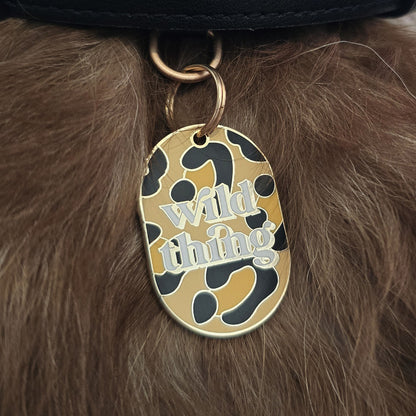 DOG ID TAG - WILD THING