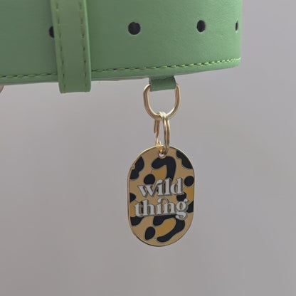 DOG ID TAG - WILD THING